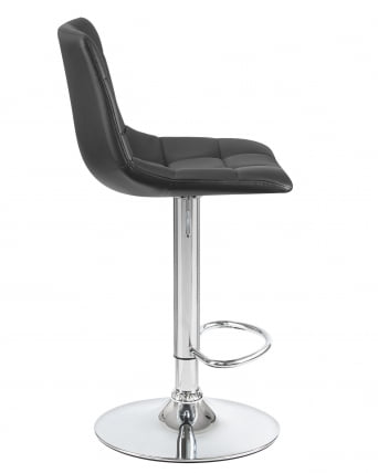 Стул барный ДОБРИН ТАИЛОР экокожа Черный / DOBRIN TAILOR_2