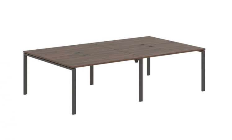 Бенч-система 4-местная ЕДИС ЕУВСТ 2716 Дуб Денвер темный Мокко / EDIS EUWST_0