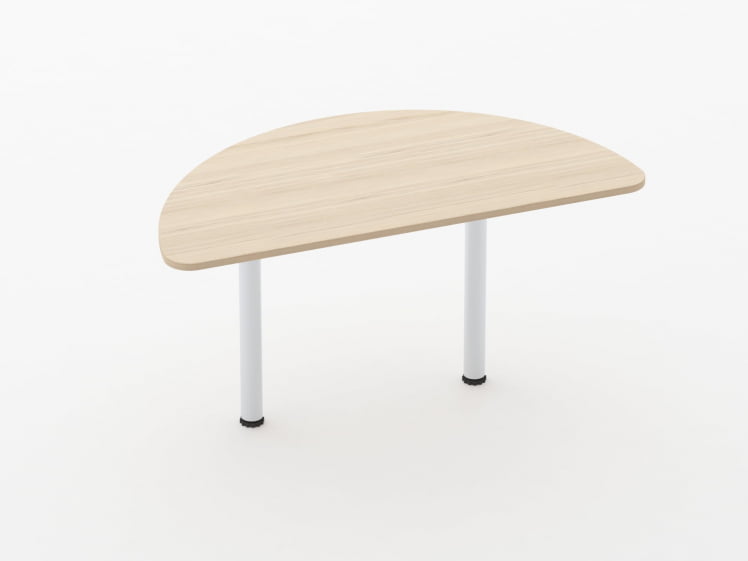 Приставка-полукруг для двух столов Глассй 2.18 Туя / Glassy_0