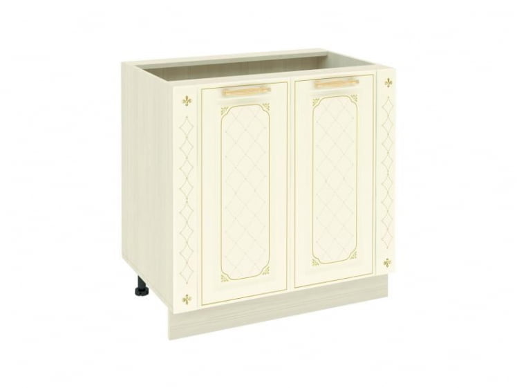 Стол с колоннами Милана 23.62 Сосна Астрид/Ваниль_0