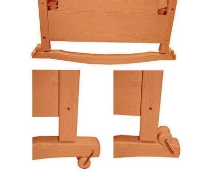 Качалка для кровати Микуна CП-615 хоней / Micuna CP-615 honey_0