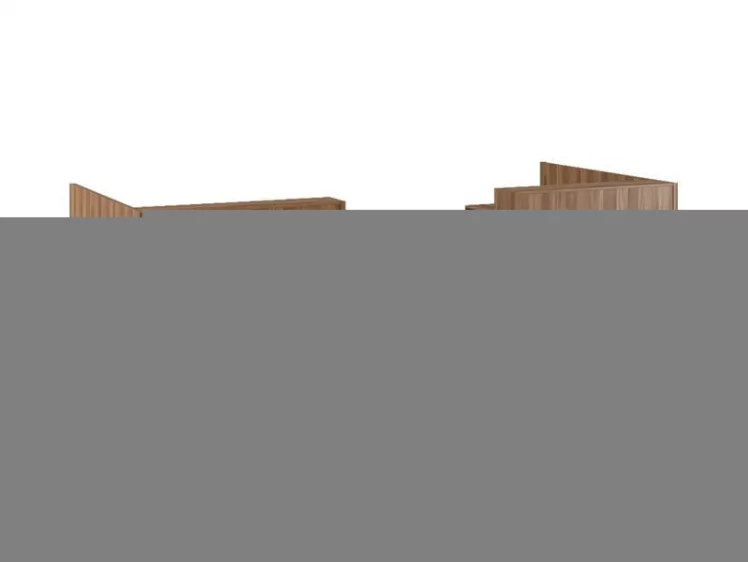 Элемент ресепшн низкий САЛ31090303 Орех / SAL31090303_6