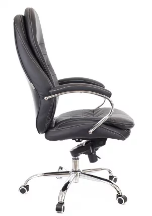 Кресло для руководителя Еверпроф Валенсиа М Экокожа Черный / Everprof Valencia M_1