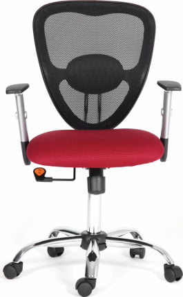 Офисное кресло для оператора CХАИРМАН 451 ТВ 13/АC (красный/черный) (Л) / CHAIRMAN TW 13/AC_2