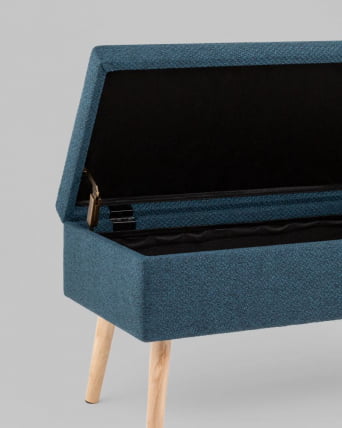 Банкетка Сторми с ящиком темно-синий_3