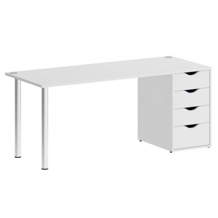 Стол письменный ХОМЕ ОФФИCЕ ВР.СП-3-178.4 Белый Бриллиант / HOME OFFICE VR.SP-3-178.4_0