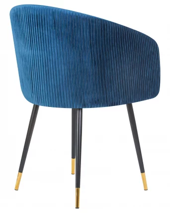 Стул обеденный ДОБРИН МАРЙ Синий велюр 1922-20 / DOBRIN MARY_3