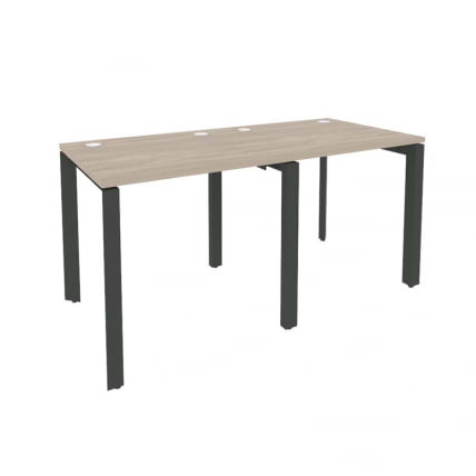 Рабочая станция на П-образном м/к ОНИКС О.МП-РС-2.0.7 Дуб Аттик/Антрацит / ONIX O.MP-RS-2.0.7_0