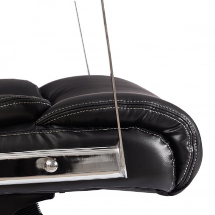 Кресло Атлант рецикл. кожа/иск. кожа, черный / Atlant_11