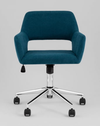 Стул офисный РОСС рогожка синий / ROSS_1