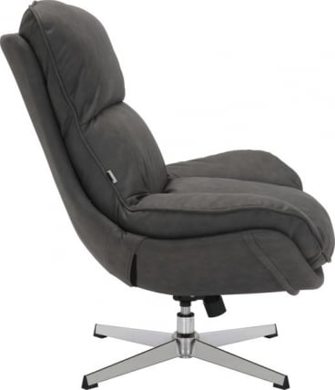 Кресло-реклайнер Еверпроф Манго Ткань Темно-серый / Everprof Mango_2