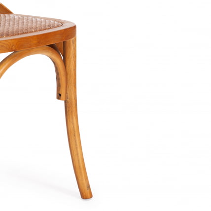 Стул CРОСС (мод.CБ2001) дерево береза, 49.5*53.5*87, Груша (№3) / CROSS (mod.CB2001)_10