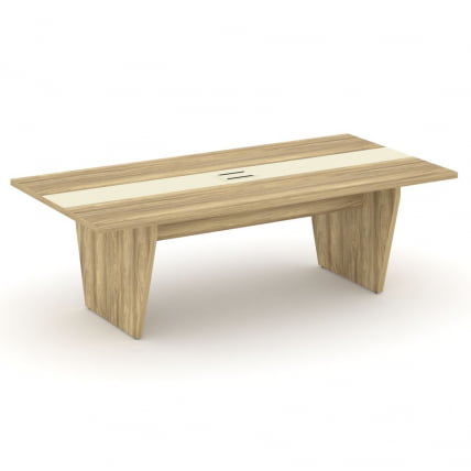 Стол переговорный Корнер CОР.ПРГ-24 Гикори Песочный Ваниль / Corner COR.PRG-24_0