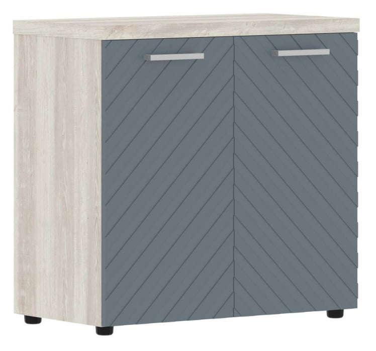 Шкаф с глухими малыми дверьми и топом Торр ЛУКС ТЛЛC 85.1 Сосна Эдмонд Серо-голубой / Torr LUX TLLC_0