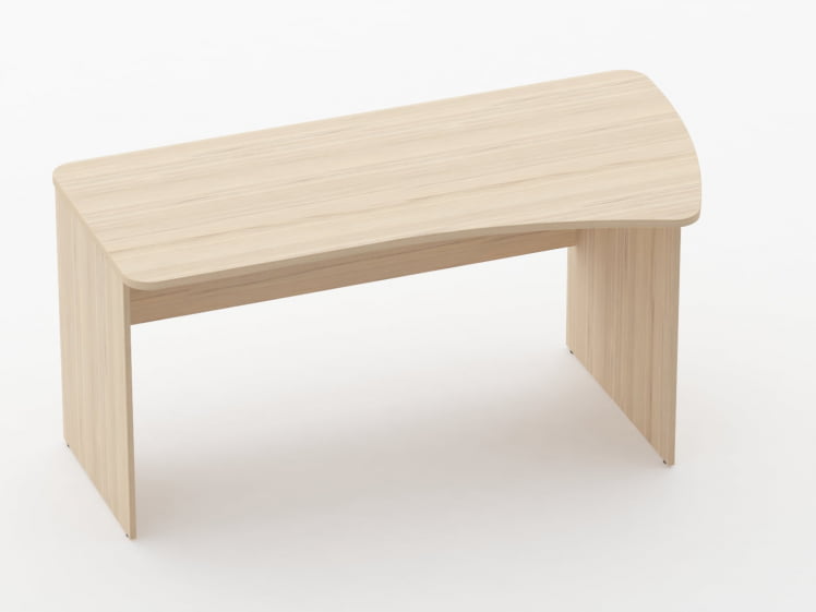 Стол эргономичный Глассй 1.12.16Пр Бук светлый / Glassy_0