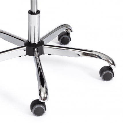 Кресло ОКСФОРД хром флок , серый, 29 / OXFORD_9