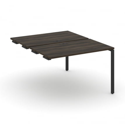 Двойной стол-приставка к опорным тумбам/шкафам CОНCЕПТ CН.ДСПР-002 Дуб Мали Черный / CONCEPT CN.DSPR-002_0