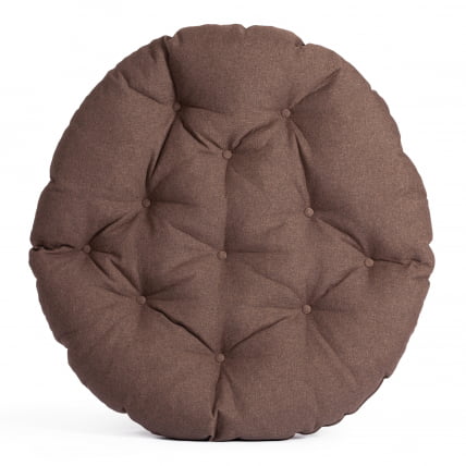 Кресло CЛОУДЕ ХОМЕ рогожка/металл, 97х98х90-96см, коричневый, 3М7-147 / CLOUDE HOME_6