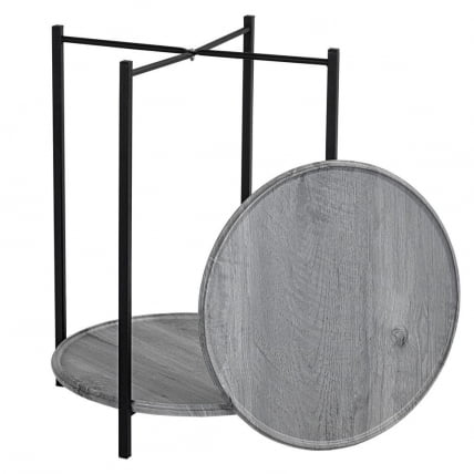 Стол журнальный БеаутйСтйле 21 Орех гикори грай / BeautyStyle gray_7