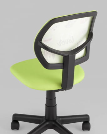 Кресло компьютерное детское ЛОЛО Пет Ловер зеленый / Pet Lover_2