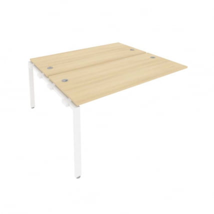 Проходной наборный элемент рабочей станции Метал Сйстем Б.ПРС-СП-2.4 Акация/Белый / Metal System_0