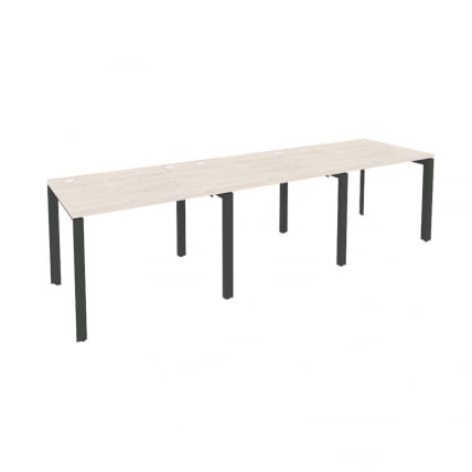 Рабочая станция на П-образном м/к ОНИКС О.МП-РС-3.1.8 Денвер Светлый/Антрацит / ONIX O.MP-RS-3.1.8_0