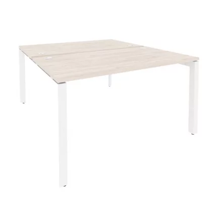 Рабочая станция на П-образном м/к ОНИКС О.МП-Д.РС-2.3.8 Денвер Светлый/Белый / ONIX O.MP-D.RS-2.3.8_0