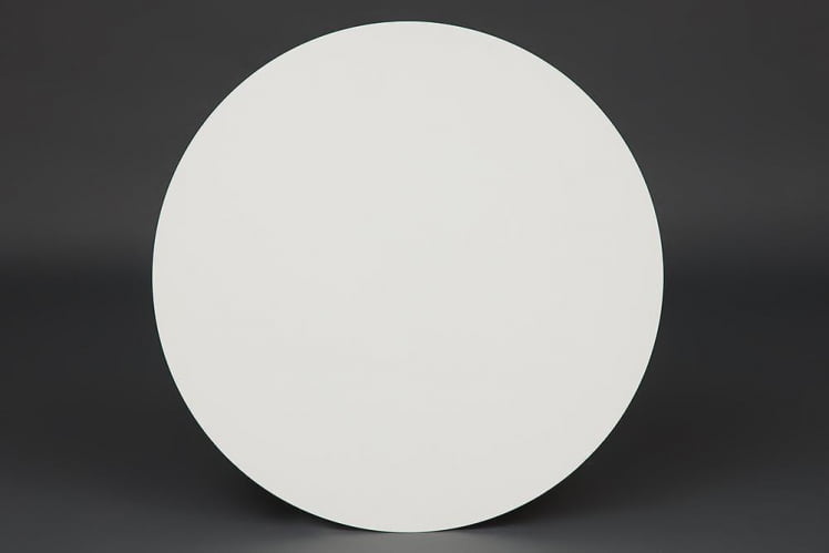 Стол обеденный БОСCО (Боско) основание бук, столешница мдф, Д900, Белый + Коричневый / BOSCO D900,_3