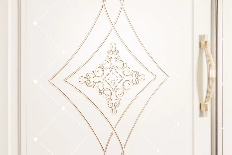 Шкаф-пенал с колоннами (левый/правый) Венеция 32.19 Сосна Астрид Ваниль_5