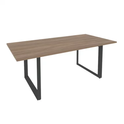 Стол переговорный на О-образном м/к ОНИКС О.МО-ПРГ-19 Дуб Аризона/Антрацит / ONIX O.MO-PRG-19_0