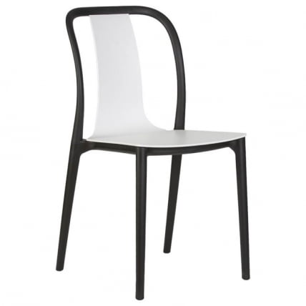 Стул обеденный ДОБРИН АДЭМ (черный/белый) / DOBRIN ADAM_0