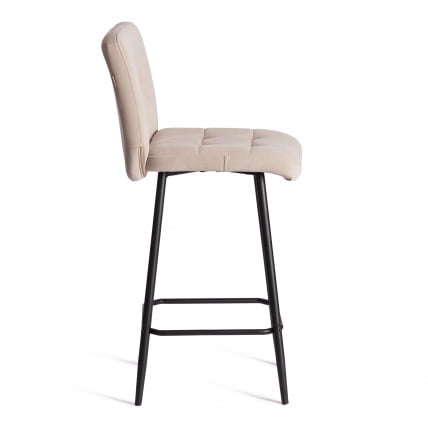 Полубарный стул Медео/Медео велюр, бежевый, 7, 42х56х102 см / Medeo/Медео_1