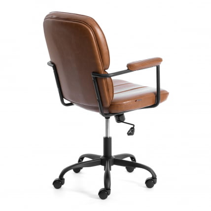 Кресло АЛПХА иск. кожа, Бровн (коричневый) / ALPHA Brown_2