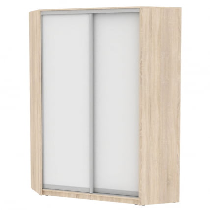 Шкаф-купе ЙА-198х1250-1(ДСС-Белый-Д6Д6) / YA-198х1250-1(ДСС-Белый-D6D6)_0