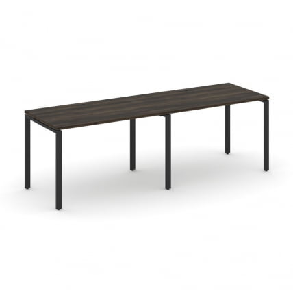 Рабочая станция на 2 места CОНCЕПТ CН.ОРС-002 Дуб Мали Черный / CONCEPT CN.ORS-002_0