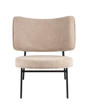 Кресло Дистриcт Лоунге букле Капучино / District Lounge_1