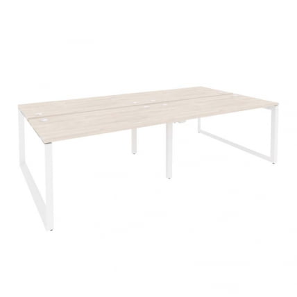 Рабочая станция на О-образном м/к ОНИКС О.МО-Д.РС-4.3.7 Денвер Светлый/Белый / ONIX O.MO-D.RS-4.3.7_0