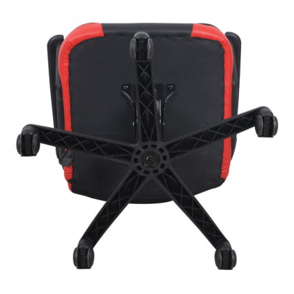 Кресло компьютерное БРАБИКС Фигхтер ГМ-008 экокожа Черное/красное / BRABIX Fighter GM-008_7