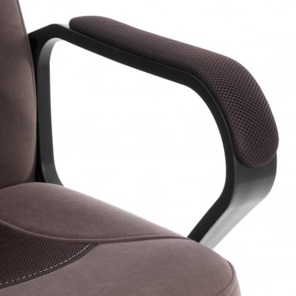 Кресло ПАРМА (22) велюр/ткань, коричневый, 6/ТВ-24 / PARMA 6/TW-24_7