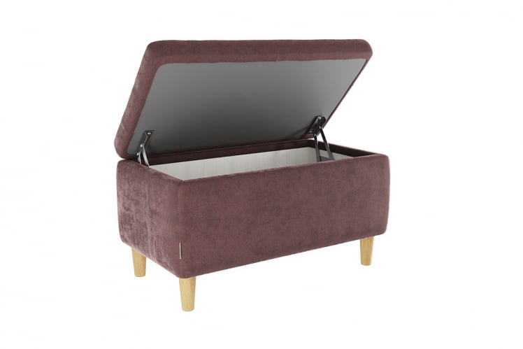 Пуф Чарли 2 ПМ-004.2 пудра (велюр) / PM-004.2_1