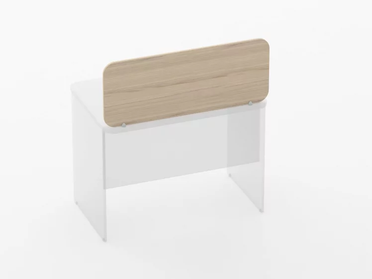 Экран разделительный прямой Глассй 5.14.10 Венге / Glassy_1