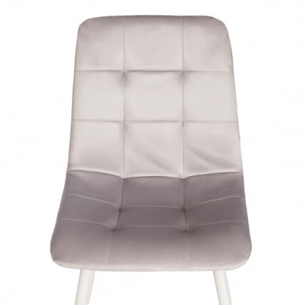 Стул CХИЛЛЙ (мод. 7094-1) вельвет/металл, 44,5х52,5х86 см, пинк (розовый) ХЛР39 / натуральный / CHILLY (mod. pink HLR39_5