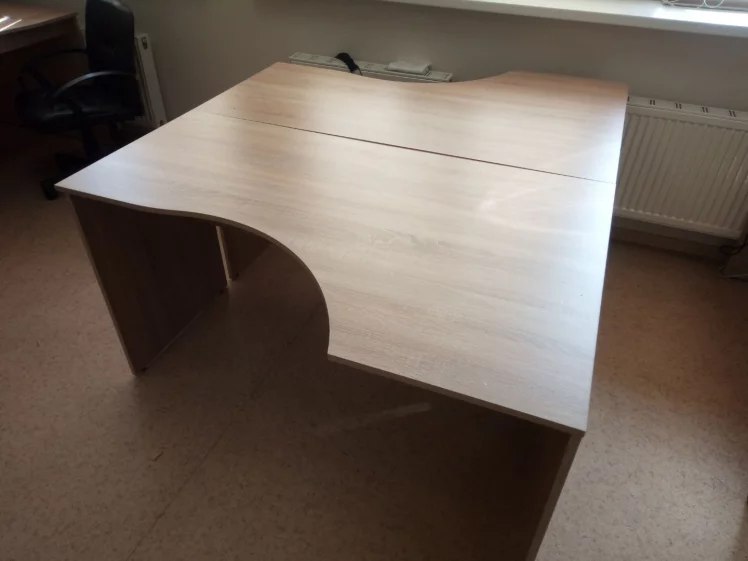 Стол письменный правый СЕТ140-1 Р Дуб Cонома Cветлый / SET140-1 R Cонома Cветлый_6