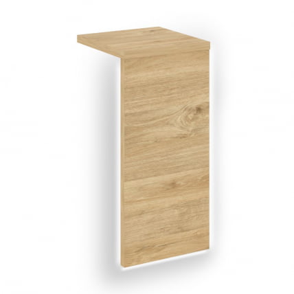 Накладка с подсветкой прямая высокая для О.Р-Ф.МП.В-78 ОНИКС О.Р-НП.В-78.1.С Тиквуд светлый / О.R-F.MP.V-78 ONIX О.R-NP.V-78.1.S_0