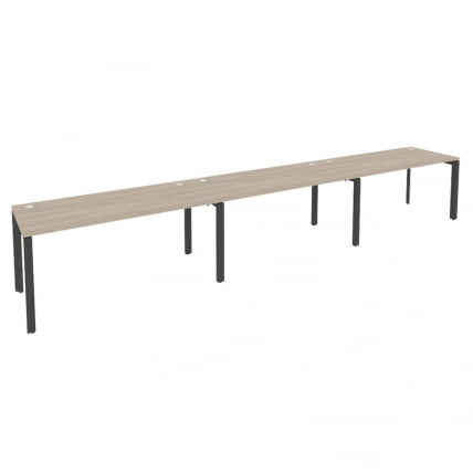 Рабочая станция на П-образном м/к ОНИКС О.МП-РС-3.4.7 Дуб Аттик/Антрацит / ONIX O.MP-RS-3.4.7_0