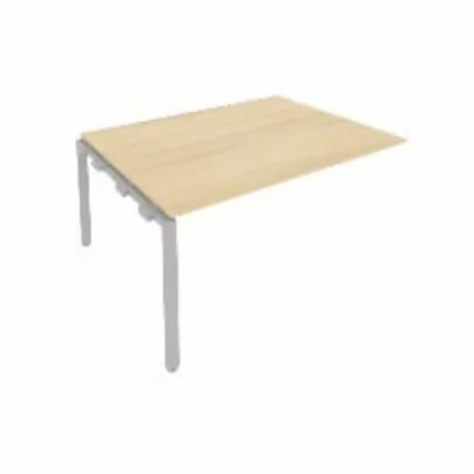 Проходной наборный элемент переговорного стола Метал Сйстем Б.ППРГ-4 Акация/Серый / Metal System_0