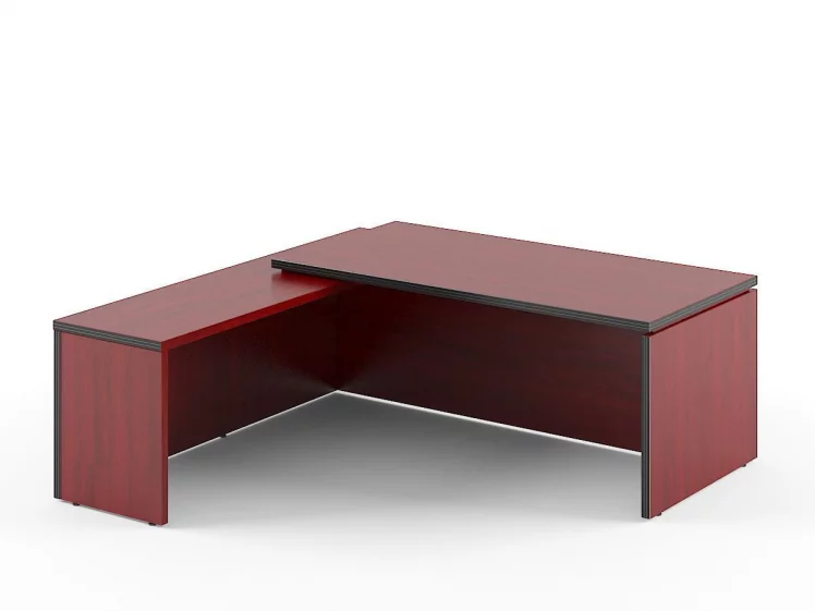 Стол руководителя левый ТCТ 2220 Л (Вишня Мемфис) / TCT L_0