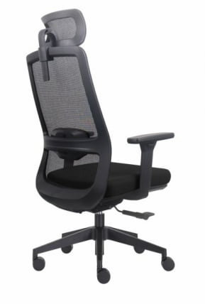 Кресло офисное Cросс Черный / Cross_3