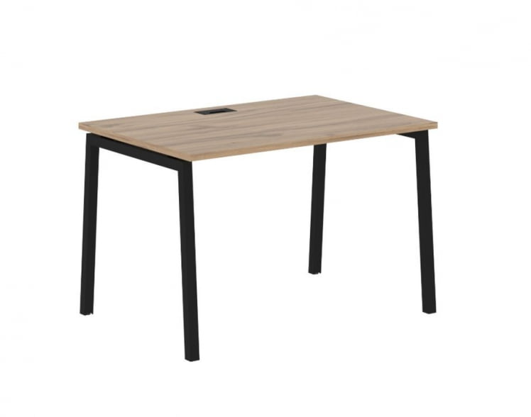 Стол письменный ЕДИС ЕЛСТ 1180 Дуб Денвер светлый Черный / EDIS ELST_0