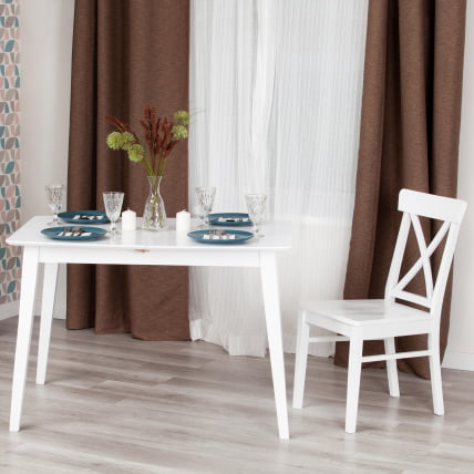 Стул Ретро дерево гевея, МДФ, 44,3 кс 55 кс 89 кс СХ45см, Белый (Вхите) / Retro x x x SH45см, (White)_8